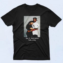 Tupac And Janet Jackson Poetic Justice Cool 90s Rapper T shirt