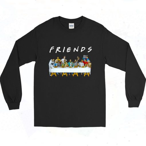 Tupac And Rapper Friends Retro Long Sleeve T Shirt