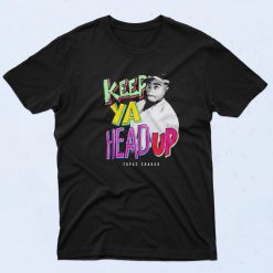 Tupac Shakur Keep Ya Head Up Cool 90s Rapper T shirt