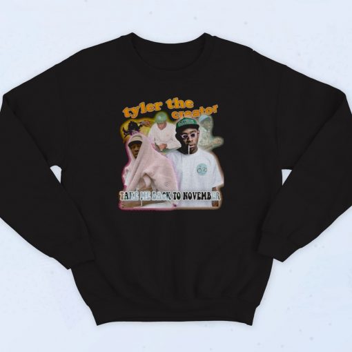 Tyler The Creator Take Me Back 90s Sweatshirt Style