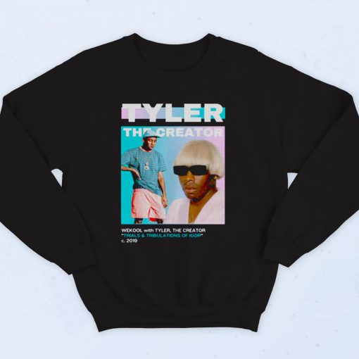 Tyler The Creator Tribulations Of Igor 90s Hip Hop Sweatshirt