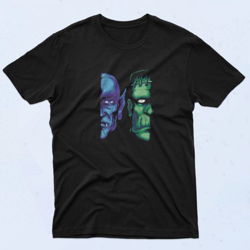 Vampire and the Creature Fashionable T Shirt