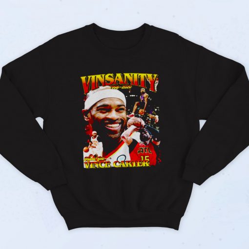 Vince Carter Vinsanity Legend 90s Hip Hop Sweatshirt