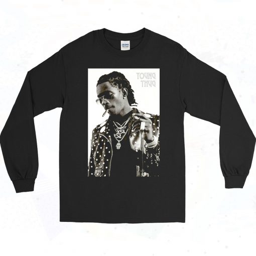 Young Thug Retro 90s Style Long Sleeve Shirt