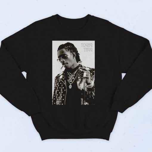 Young Thug Retro 90s Sweatshirt Style