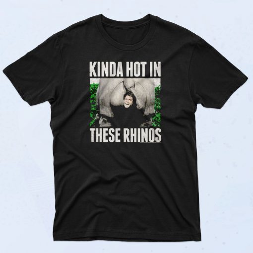 Ace Ventura Pet Detective Kinda Hot In These Rhinos Classic 90s T Shirt