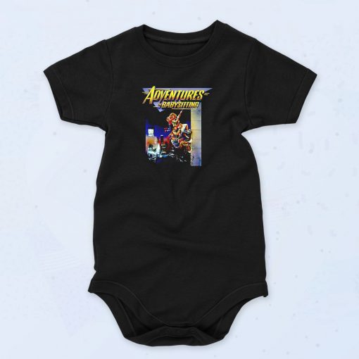 Adventures In Babysitting Vintage Style Baby Onesie