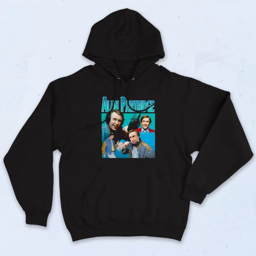 Alan Partridge Cast Homage 90s Style Hoodie