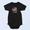 Alive Werewolf Scary Vintage Style Baby Onesie