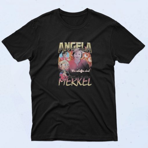 Angela Merkel Homage Fashionable T Shirt