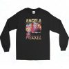 Angela Merkel Homage Vintage 90s Long Sleeve Shirt