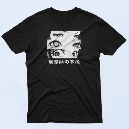 Anime Eyes Otaku Waifu Anime Classic 90s T Shirt