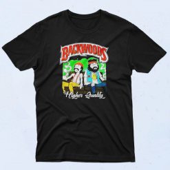 Backwoods Cheech And Chong Higher Quality Classic 90s T Shirt