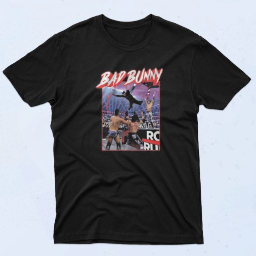 Bad Bunny Royal Rumble Splash Fashionable T Shirt