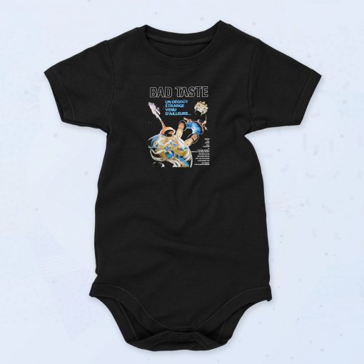 Bad Taste Scary Movie Vintage Style Baby Onesie