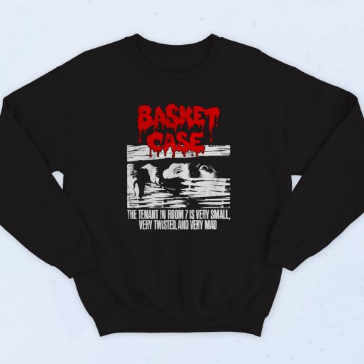 Basket Case Horror Movie Vintage Sweatshirt