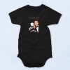 Bill Murray Scrooged Christmas Comedy Vintage Style Baby Onesie