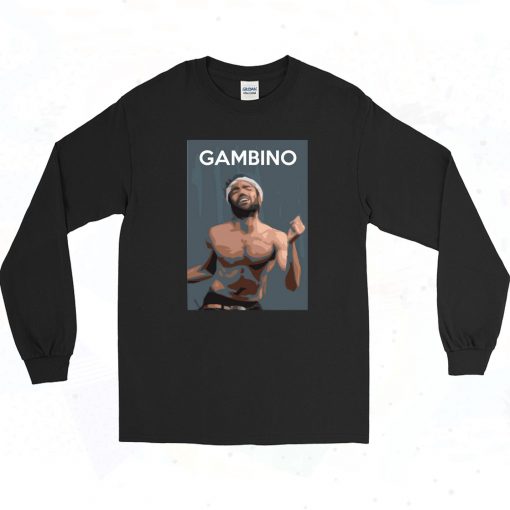 Childish Gambino Dance Vintage 90s Long Sleeve Shirt