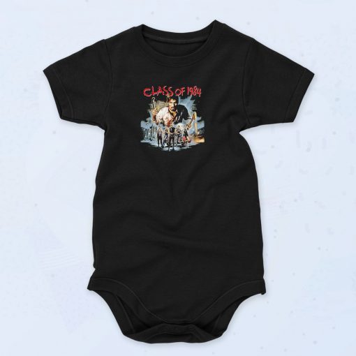 Class Of 1984 Classic Movie Vintage Style Baby Onesie