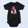 Demon City Shinjuku Japanese Anime Vintage Style Baby Onesie