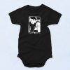 Frankenstein Rockabilly Love Hurts Vintage Style Baby Onesie