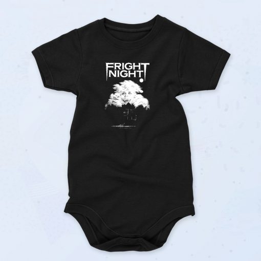 Fright Night Horror Movie Vintage Style Baby Onesie