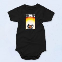 Herbie Hancock American Pianist Vintage Style Baby Onesie