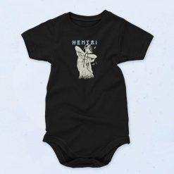 Herren Anime Comic Hentai Waifu Senpai Vintage Style Baby Onesie