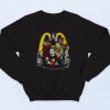 Horror Movie Killers Mcdonalds Lunch Time Vintage Sweatshirt