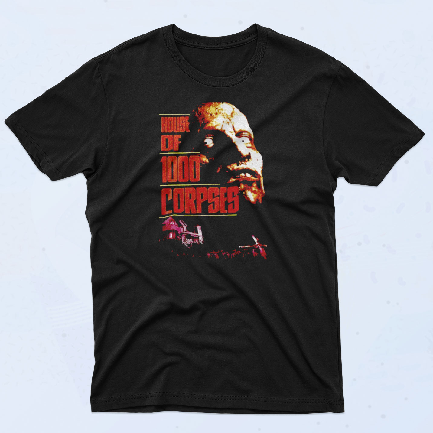 House Of 1000 Corpses Horror Movie Classic 90s T Shirt - 90sclothes.com