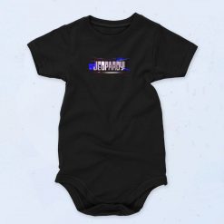 Jeopardy Tv Game Show Trivia Vintage Style Baby Onesie