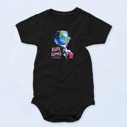 Killer Klown From Outer Space Vintage Style Baby Onesie