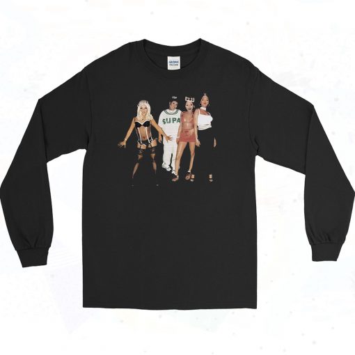 Lil Kim Missy Elliott Foxy Brown Lauryn Hill Vintage 90s Long Sleeve Shirt