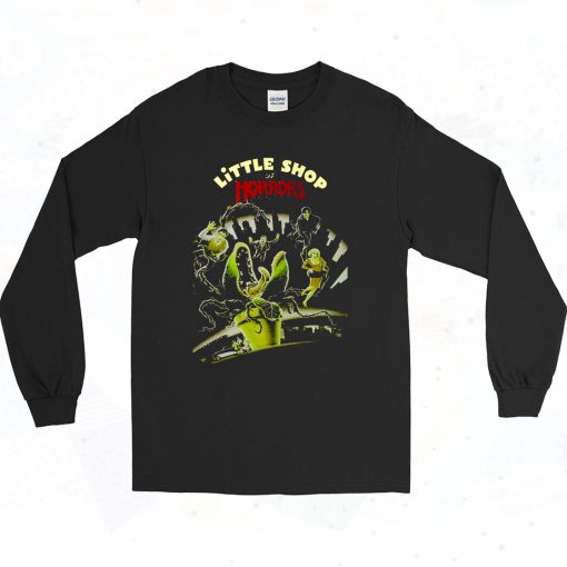 Little Shop Of Horrors Movie Authentic Longe Sleeve Shirt