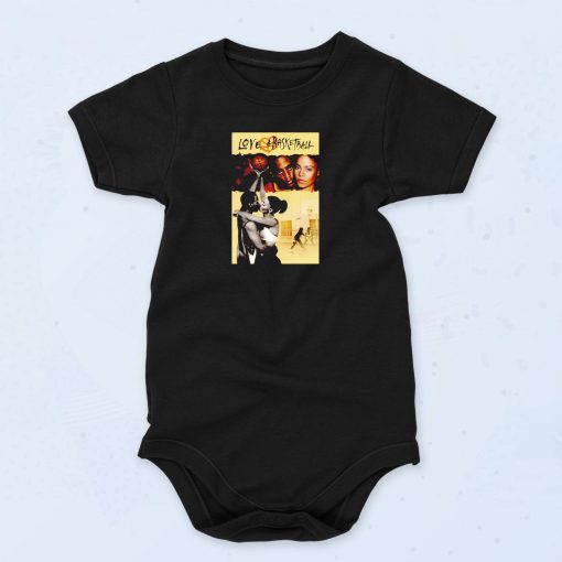 Love And Basketball Movie Vintage Style Baby Onesie