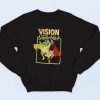 Marvel Wandavision The Vision And The Scarlet Witch Vintage Sweatshirt