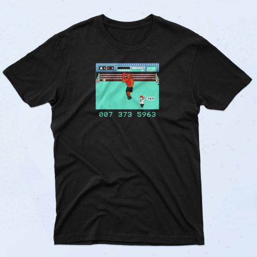 Mike Tysons Punch Out Retro Video Game Classic 90s T Shirt