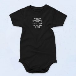 Negative Ghost Rider Pattern Is Full Vintage Style Baby Onesie