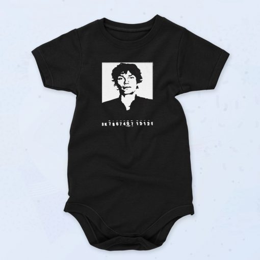 Night Stalker Mugshot Vintage Style Baby Onesie