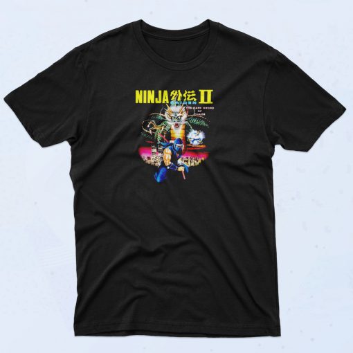 Ninja Gaiden 2 Nes Classic 90s T Shirt