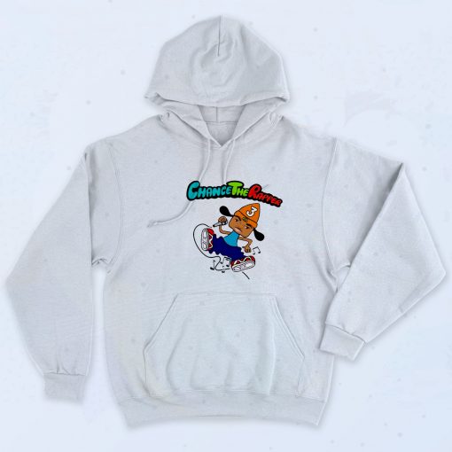 Parappa Chance The Rapper Cartoon Graphic Hoodie