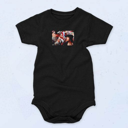 Poetic Justice Lucky And Justice Vintage Style Baby Onesie