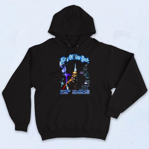 Pop Smoke King Of New York 90s Style Hoodie