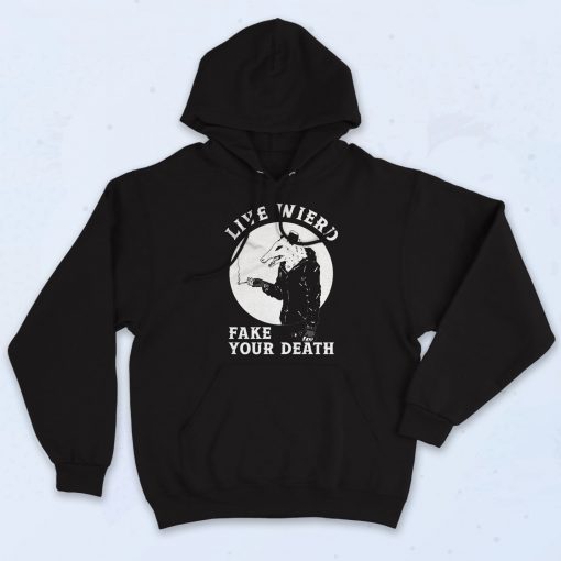 Possum Weird Fake Your Death 90s Style Hoodie