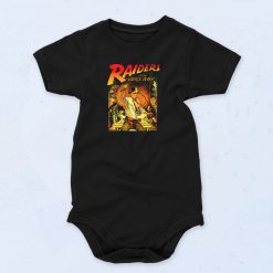 Raiders Of The Lost Ark Movie Vintage Style Baby Onesie