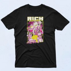 Rick And Morty Action Movie Poster Classic 90s T Shirt