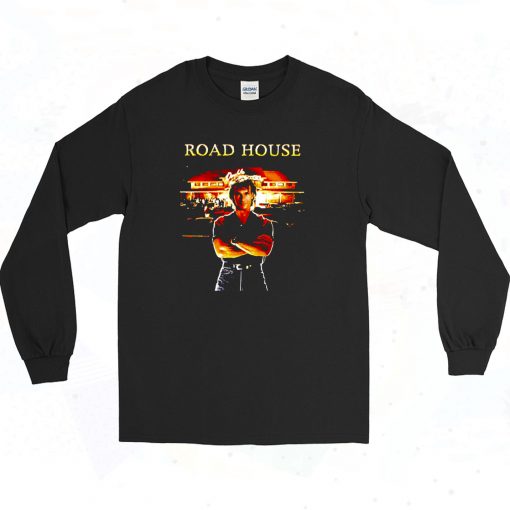 Road House Patrick Swayze Authentic Longe Sleeve Shirt