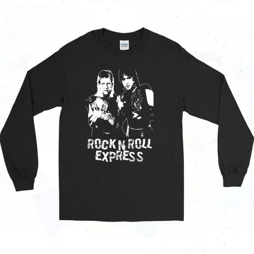 Rock N Roll Express Retro Authentic Longe Sleeve Shirt