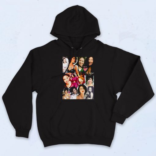 Selena Quintanilla Collage 90s Style Hoodie