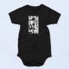 Serial Killers Manson Dahmer Gacy Mugshot Vintage Style Baby Onesie